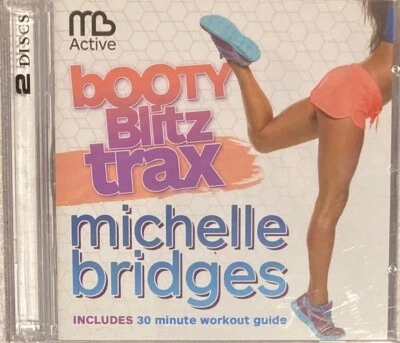 Michelle Bridges Booty Blitz Trax by Various (CD 2016, 2 Discs, Album) FREE POST - Image 1 of 2