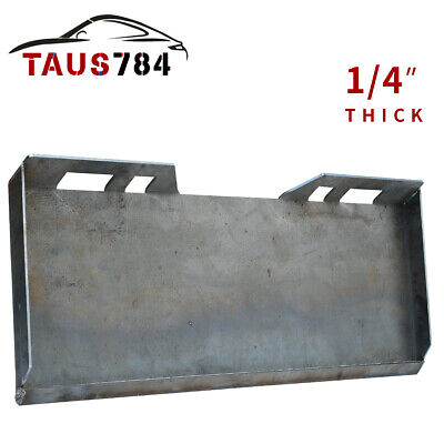 1/4  Quick Tach Attachment Mount Plate Heavy Duty Steel Front Loader Plate • 129.99$