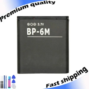 Nueva batería para Nokia BP-6M para N73 9300 9300i N93 6288 6280 BP6M - Imagen 1 de 6