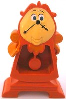 Cogsworth Clock Lumiere Light-Up Figure Disney Parks Beauty and the Beast | eBay