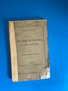 Instruction de 1867 sur les grande manœuvres de l'armée autrichienne - Imagen 1 de 1