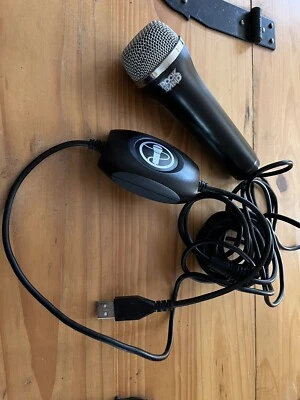 GENUINO AUTÉNTICO Rock Band Micrófono USB PS2 PS3 PS4 Wii Xbox 360 Xbox One Foto 1 de 4