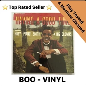 Huey "Piano" Smith & His Clowns - Having A Good Time Lp Vinyl Record Blues - Picture 1 of 6