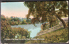 Pk78794:Postcard-Glimpse Of Fort Rouge From River Bank,Winnipeg,Manitoba,Canada