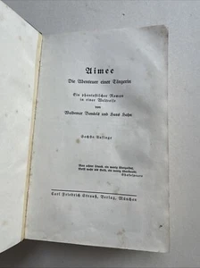 Aimee. Die Abenteuer einer Tänzerin 1908 Bonsels, Waldemar Hans Hahn: - Bild 1 von 9
