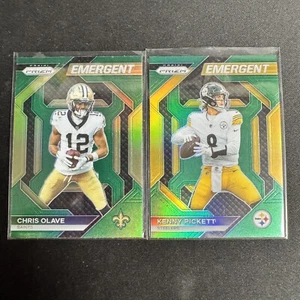 2023 Panini Prizm Football EMERGENT Insert Pick A Card PYC Base & Prizm - Picture 1 of 25