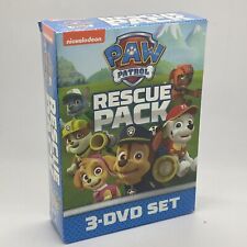 Paw Patrol Rescue Pack (DVD, 2020, 3-Disc) NEW - Ships FREE In BOX!
