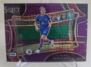 2023-24 PANINI SELECT FIFA TRINITY RODMAN FIELD LEVEL #224 PURPLE MOJO PRIZM - Picture 1 of 2