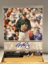 Greg Smith 2008 Stadium Club Rookie Autograph #170
