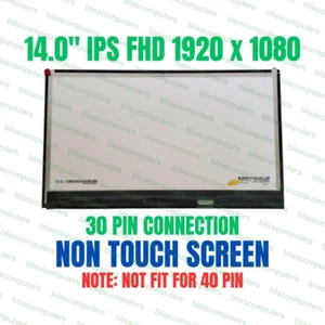 14" FHD LCD Screen Display LG Gram 14Z90N 14Z90N-U.ARW5U1 14Z90N-N.APS7U1 - Picture 1 of 9