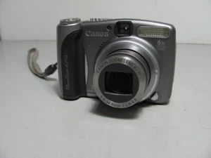 Canon PowerShot A710-IS 7.1 MP Digital Camera 2GB SD Card Fully Tested & Working - Picture 1 of 16