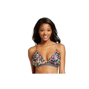 Triangel Bikini Oberteil gebändert Schwimmoberteil Größe wählbar Xhilaration 323D - Bild 1 von 12