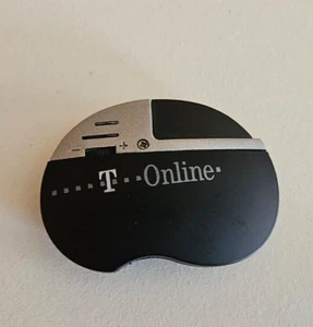 Gas-Feuerzeug T-Online/T-Com NACHFÜLLBAR! Über 10 Jahre alt, unbenutzt d.h. NEU - Bild 1 von 3