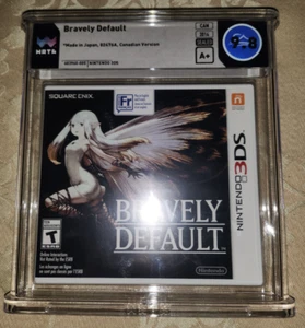 WATA 9.8 A+ Bravely Default (3DS, 2014) Graded Sealed Brand New not VGA CGC - Picture 1 of 2