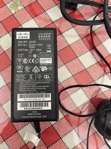 Cisco AA25480L , 48V 380mA AC/DC Adapter Aironet IP Phone AP Power Supply - Picture 1 of 5