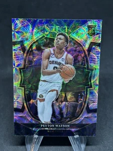 2022-23 Select Peyton Watson Concourse Scope Prizm Rookie RC #74 Nuggets - Picture 1 of 2