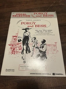 VOCAL SELECTION  Porgy And Bess Sheet Music Book (1935) 7 Songs - Picture 1 of 8