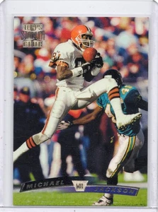 1996 Topps Stadium Club - Michael Jackson #81 Cleveland Browns - Picture 1 of 2