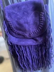 BNWT Ralph Lauren polo Saddle Bag With tassels / Fringe - Picture 1 of 4