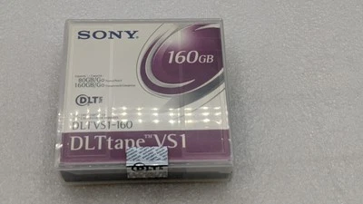 SEALED Data Cartridge SONY DLTVS1 160 80GB Native 160GB Compressed - FREE S/H - Image 1 of 4