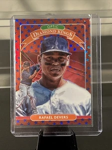 Donruss Optic Blue Stars #16 2020 Rafael Devers DK/49 - Imagen 1 de 2