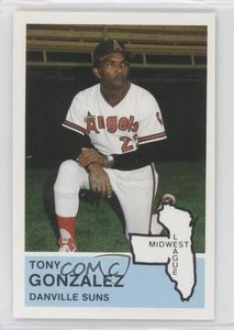 1982 Fritsch Midwest League Stars of Tomorrow Tony Gonzalez #115 - Foto 1 di 4