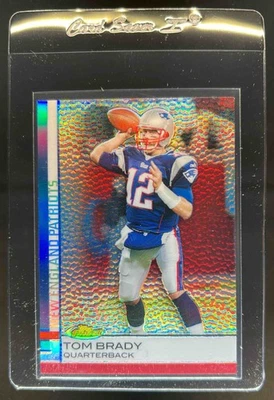 2009 Finest Tom Brady Refractor #29 Patriots - Image 1 of 2