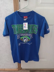 Minnesota Timberwolves T Shirt Kids Large - Picture 1 of 2