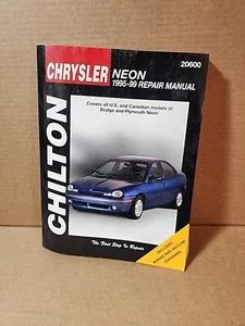 CHILTON Repair Manual Chrysler Neon 1995-1999 #20600 - Picture 1 of 3