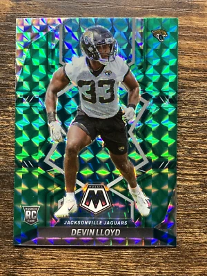 Devin Lloyd Mosaic Rookie Card Green Prizm - Image 1 of 2
