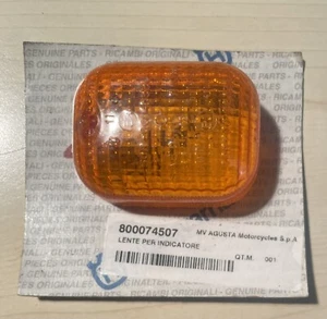 800074507 Originale MV Agusta Cagiva Ducati lente freccia vetro 53240011A - Foto 1 di 2