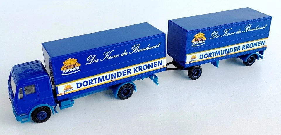 HERPA ALBEDO 1:87 - MB LKW Dortmunder Kronen Brauerei - Immagine 1 di 2