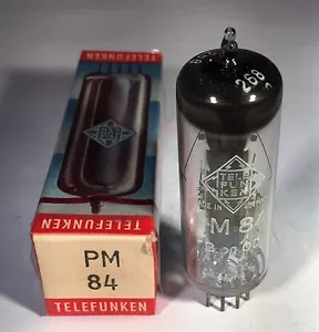 PM84 Telefunken Vacuum Tube NOS NIB Tested Strong (More Available) - Picture 1 of 1