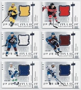 Camiseta deportiva 2021-22 Upper Deck Premier 20 aniversario ¡Elige de la lista!! - Imagen 1 de 11