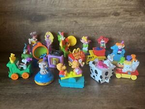 VTG McDonalds Birthday Train Complete Set 15 Barbie Snoopy CPK Muppets ET Sonic