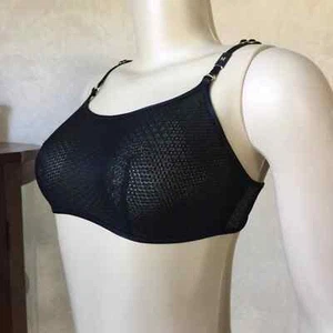 Small Victoria’s Secret Black Mesh Bralette - Picture 1 of 2