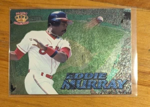 1996 Pacific Prisms Fence Busters #FB12 Eddie Murray Indians - Picture 1 of 1