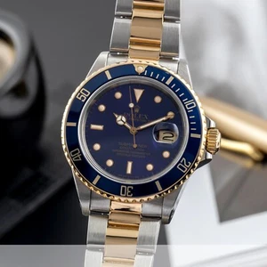 Rolex Submariner Date Stahl / Gold Automatik Herrenuhr Ref. 16803 - Bild 1 von 13