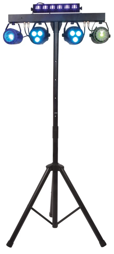 Qtx LED Multi-Effects Bar with Tripod - Image 1 of 1
