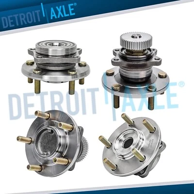 Front Rear Wheel Bearing Hubs for Dodge Avenger Stratus Chrysler Sebring Eclipse - Image 1 of 4
