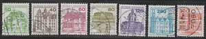 Germany 1979-82 SC# 1309 - 1315 - Castles - Type of 1977-79 - Used Lot # 288 - Picture 1 of 2