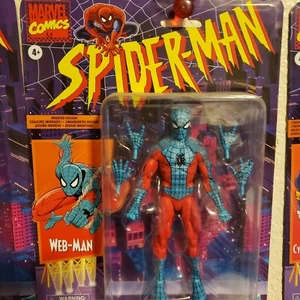 Marvel Legends Spiderman Retro Web Man - Imagen 1 de 1
