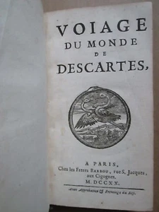 DANIEL : VOIAGE DU MONDE DE DESCARTES, 1720. - Picture 1 of 12