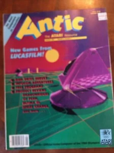 Antic The Atari Resource (August 1984, Vol. 3, No. 4) Vintage Computer Magazine! - Picture 1 of 9
