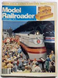 1984 January , Model Railroader Magazine, Golden Anniversary(MH857) - Picture 1 of 3
