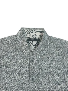 Diesel Men’s Black And White Paisley Pattern Shirt - Size Large - Picture 1 of 12
