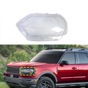 Left Headlight Lens Cover Lampshade Shell Glue For Ford Bronco Sport 2021-2024 - Bild 1 von 6