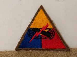 Army Armored Color Patch  - Picture 1 of 3