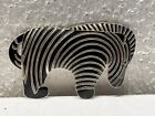 Vtg Design Possible James Avery Sterling Silver African Zoo Safari Zebra  Brooch