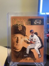 1996 Pinnacle Summit Deja Vu Chipper Jones Matt Williams Braves Giants #161